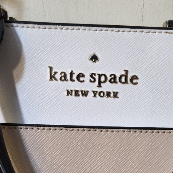 Kate Spade Black and Tan Satchel - Picture 3 of 11